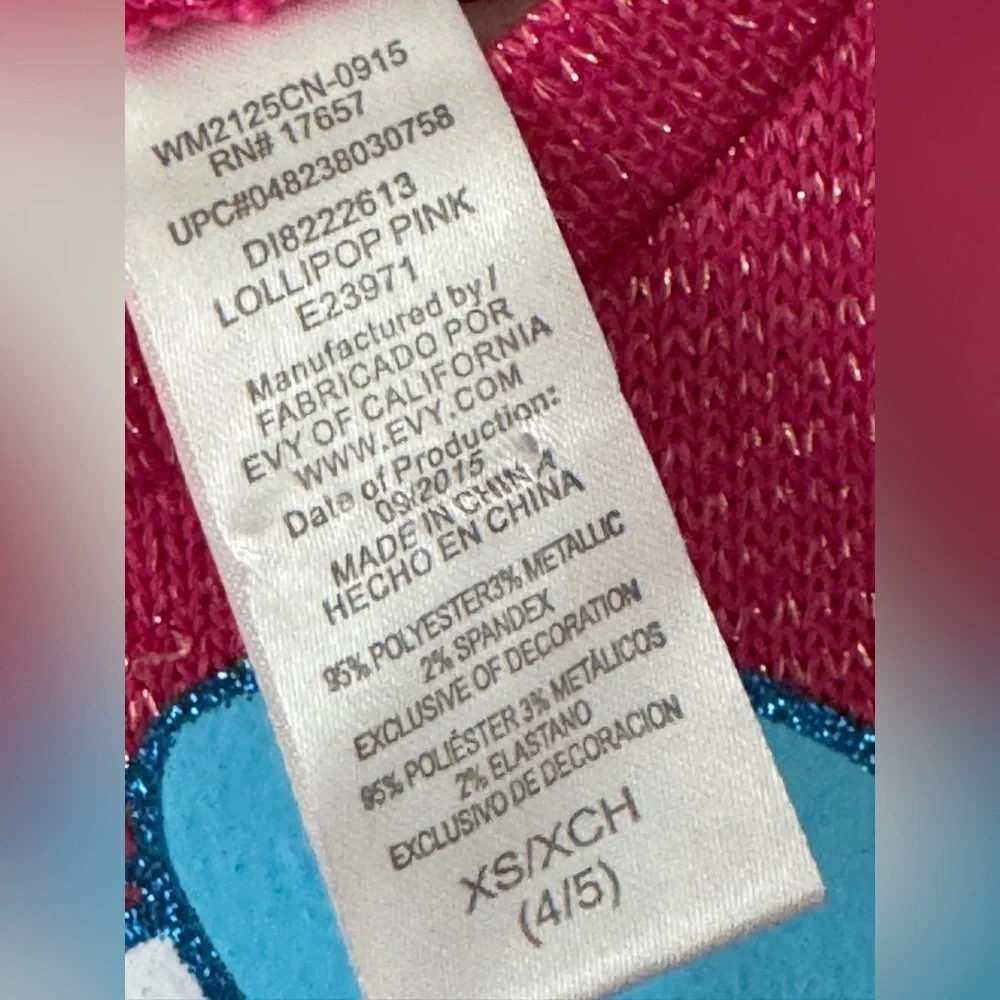Disney size xs